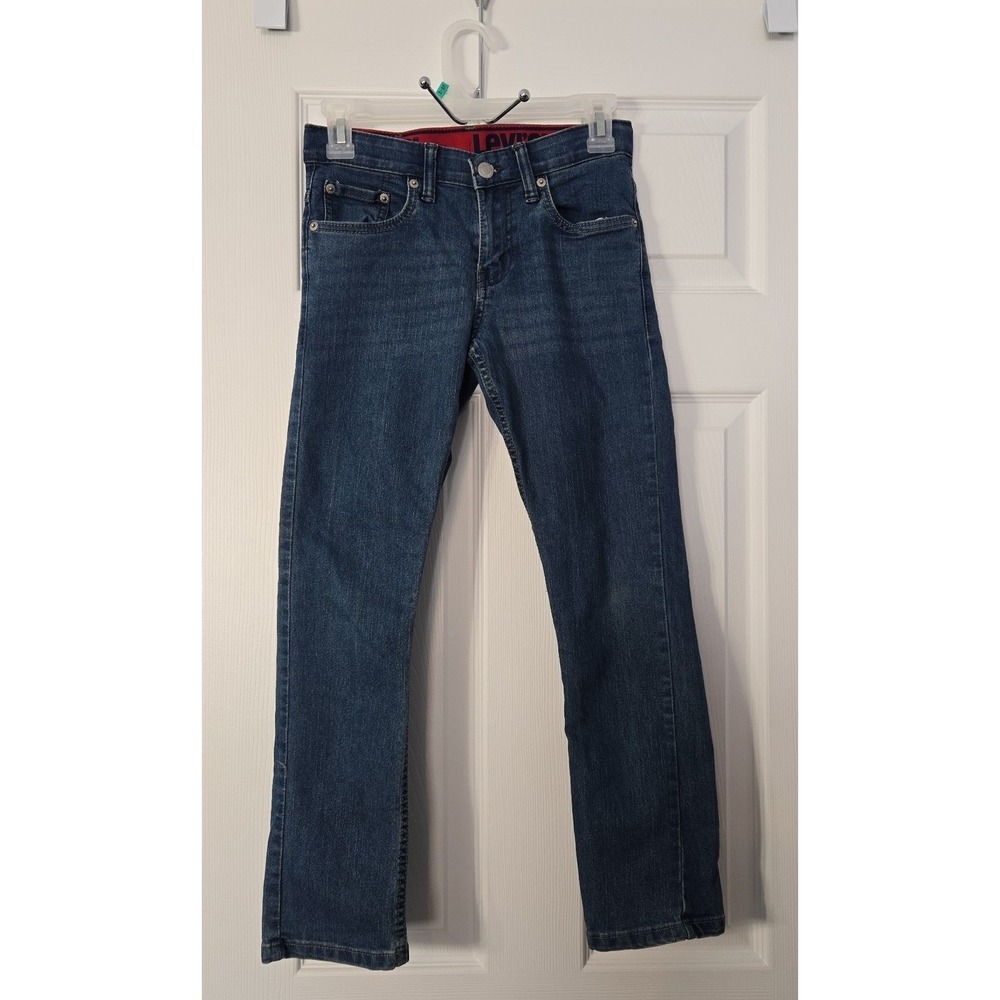 Levi's 511 Boys Jeans Size 10 x 25 Has Adjustable inside waist.
